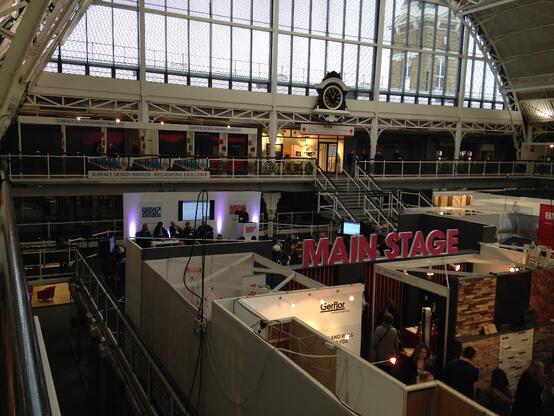 Main stage at the Business Design Centre, #SDS15 Steve Turner Amarestone 
