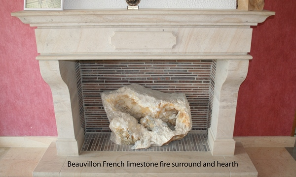 Beauvillon french limestone fireplace surround resized 600