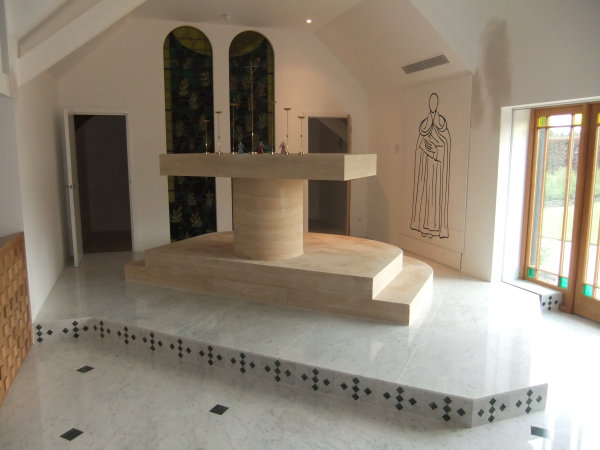 restored french limestone altar resized 600