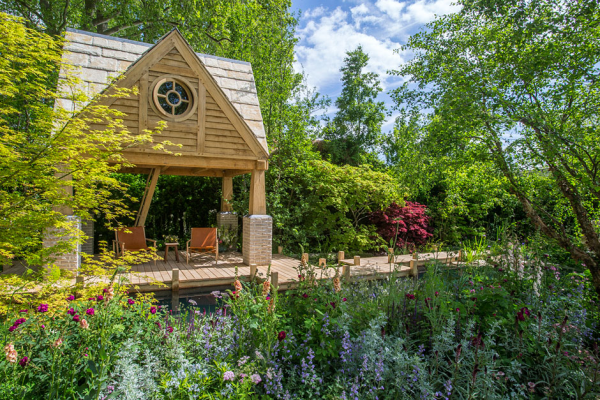 The M&G Garden - The Retreat, by Jo Thompson at RHS Chelsea 2015