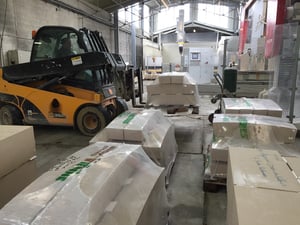 French limestone quarry factory